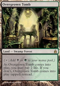 Overgrown Tomb (Ravnica) Near Mint