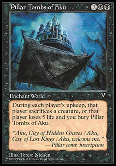 Pillar Tombs of Aku (Visions) Near Mint