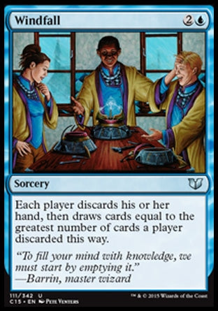Windfall (Commander 2015) Near Mint