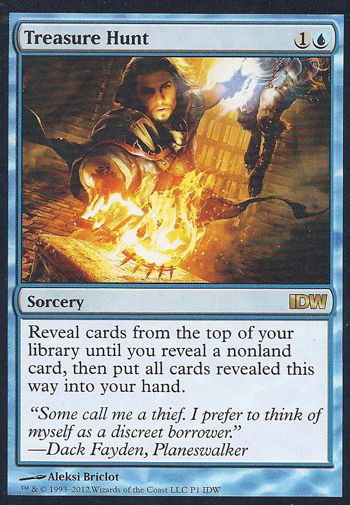 Treasure Hunt IDW Promo (Promotional Cards) Near Mint