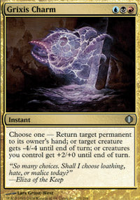 Grixis Charm (Shards of Alara) Near Mint Spanish
