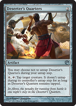 Deserter's Quarters (Journey into Nyx) Near Mint Foil