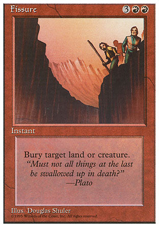 Fissure (4th Edition) Light Play