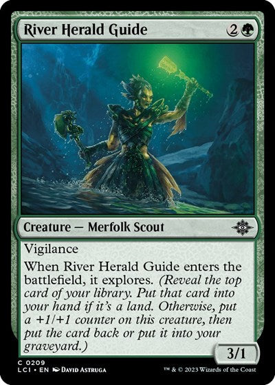 River Herald Guide (The Lost Caverns of Ixalan) Near Mint