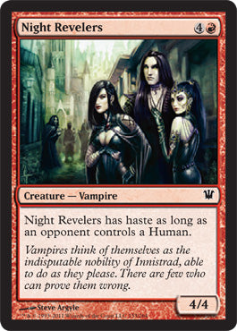 Night Revelers (Innistrad) Near Mint Foil