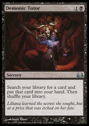 Demonic Tutor (Duel Decks: Divine vs Demonic) Near Mint