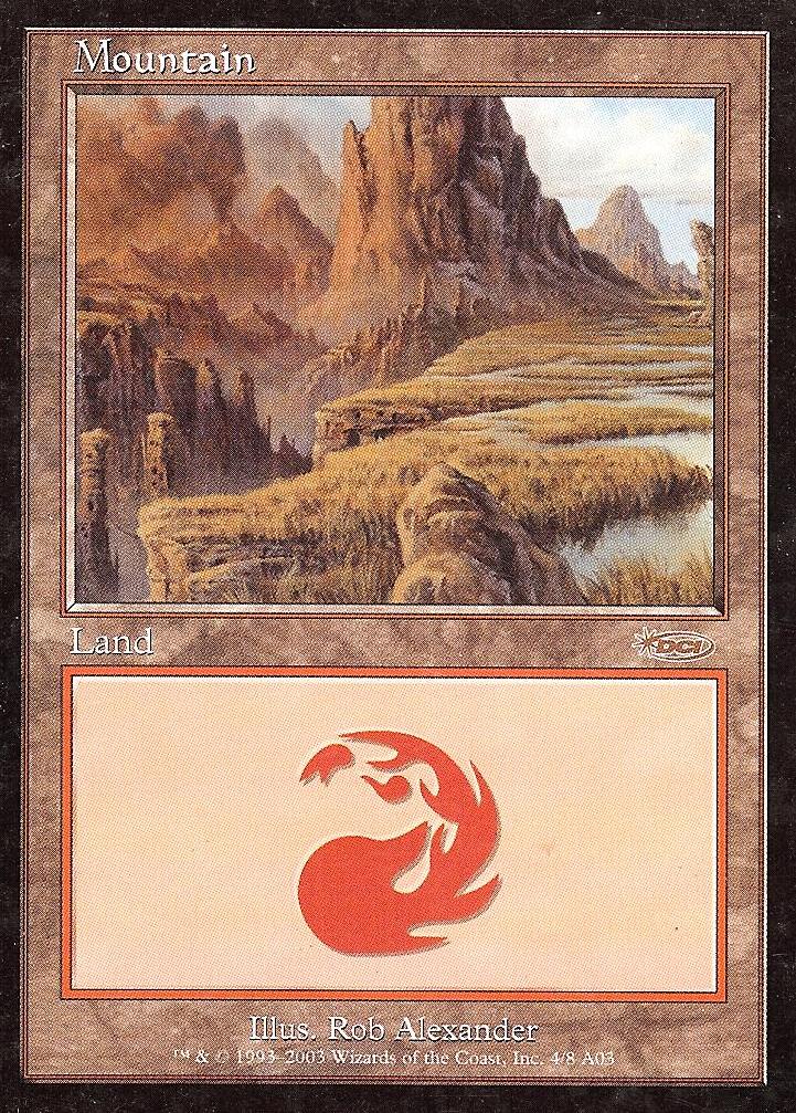 Mountain (2003 Arena League Promo) (Promotional Cards) Near Mint Foil