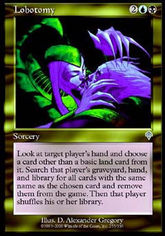 Lobotomy (Invasion) Near Mint