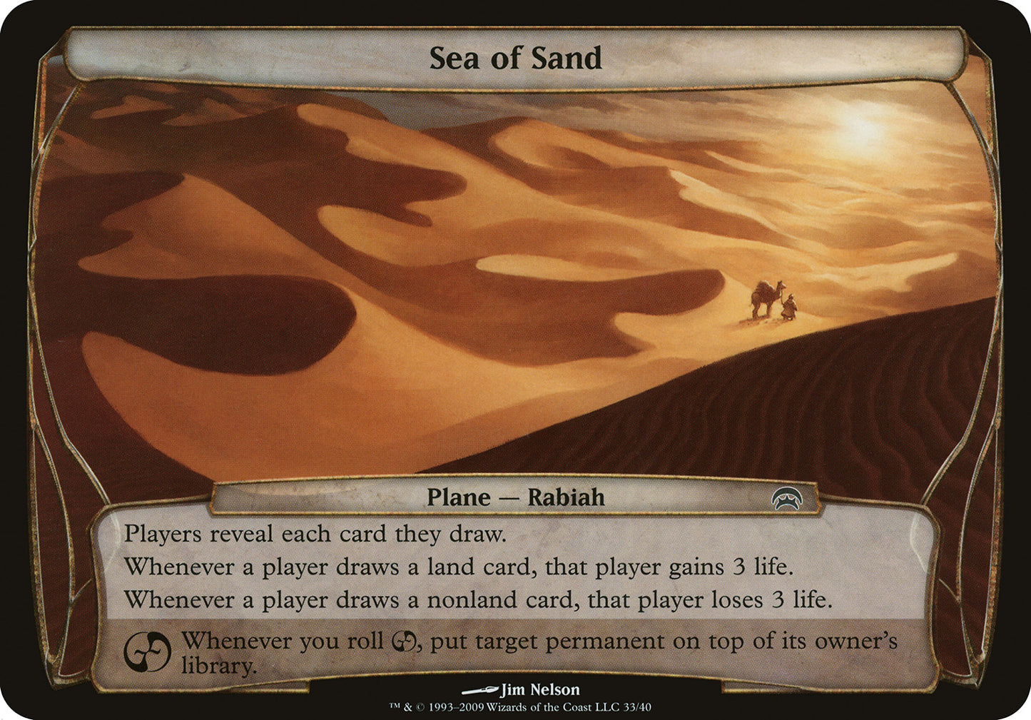 Sea of Sand (Planechase) Near Mint