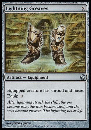 Lightning Greaves (Duel Decks: Phyrexia vs The Coalition) Near Mint
