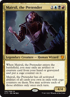 Mairsil, the Pretender (Commander 2017) Near Mint Foil