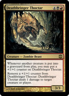 Deathbringer Thoctar (Alara Reborn) Light Play Foil