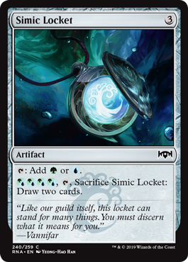 Simic Locket (Ravnica Allegiance) Near Mint