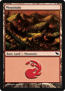 Mountain (295) (Shadowmoor) Light Play