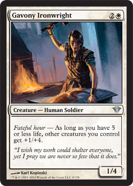 Gavony Ironwright (Dark Ascension) Near Mint Foil
