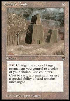 Alchor's Tomb (Legends) Near Mint Italian