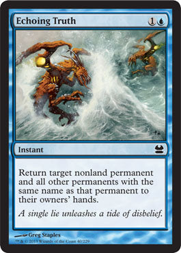 Echoing Truth (Modern Masters) Near Mint Foil