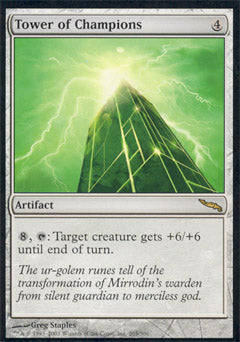 Tower of Champions (Mirrodin) Light Play Japanese