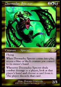 Doomsday Specter (Planeshift) Light Play