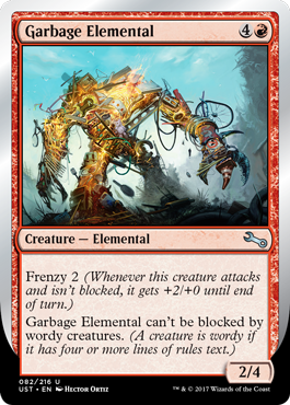 Garbage Elemental (Unstable) Near Mint