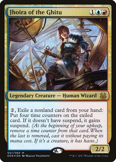Jhoira of the Ghitu (Duel Decks: Mind vs Might) Near Mint