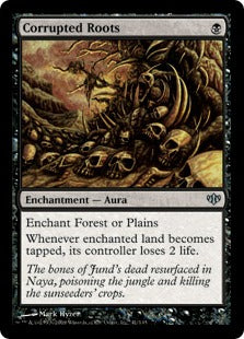 Corrupted Roots (Conflux) Near Mint Foil