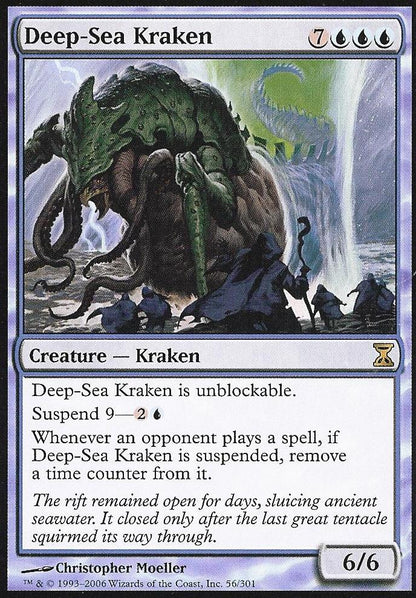 Deep-Sea Kraken (Time Spiral) Near Mint Foil