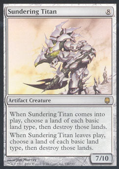 Sundering Titan (Darksteel) Light Play