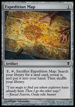 Expedition Map (Zendikar) Near Mint