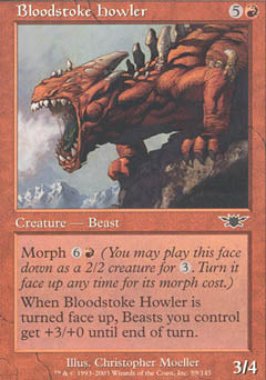 Bloodstoke Howler (Legions) Near Mint Foil