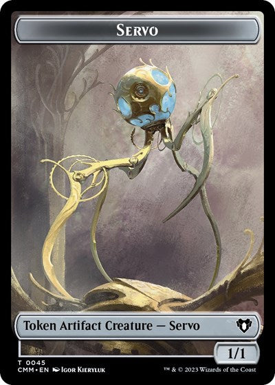 Servo Token (Commander Masters) Near Mint