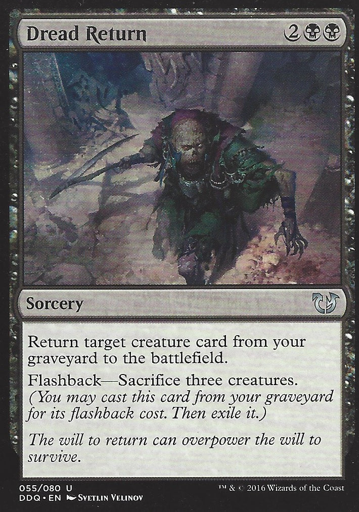 Dread Return (Duel Decks: Blessed vs Cursed) Near Mint