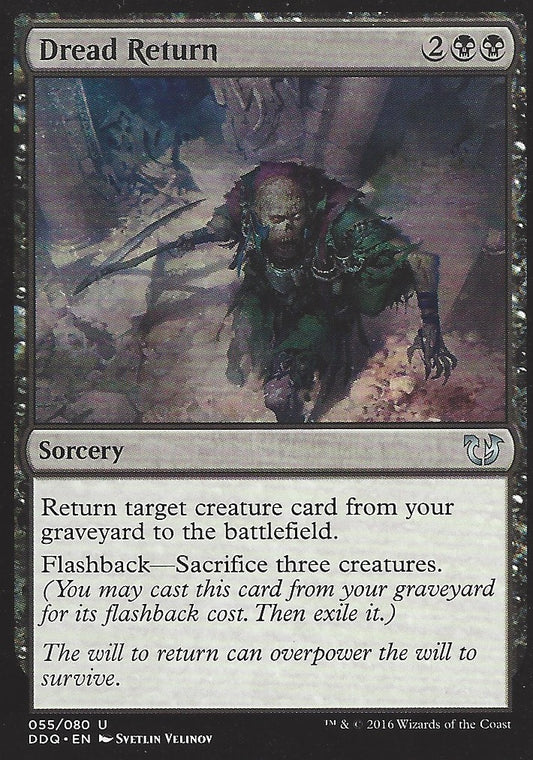 Dread Return (Duel Decks: Blessed vs Cursed) Near Mint