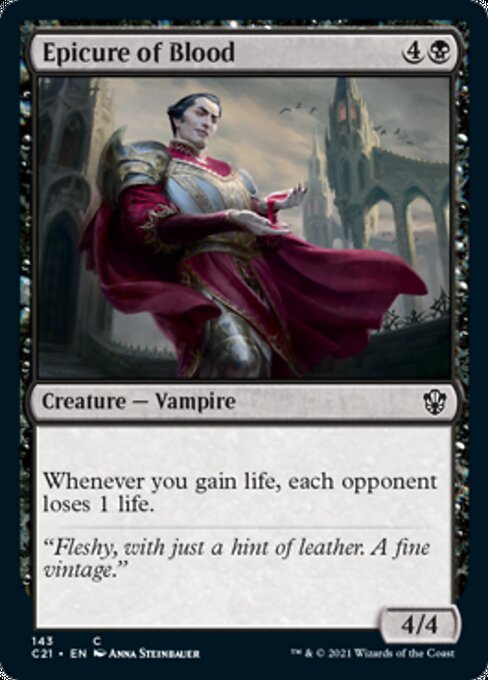 Epicure of Blood (Commander 2021 Strixhaven) Near Mint