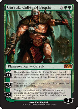Garruk, Caller of Beasts (Magic 2014 Core Set) Near Mint