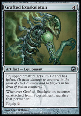 Grafted Exoskeleton (Scars of Mirrodin) Near Mint