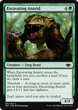 Excavating Anurid (Modern Horizons) Near Mint Foil