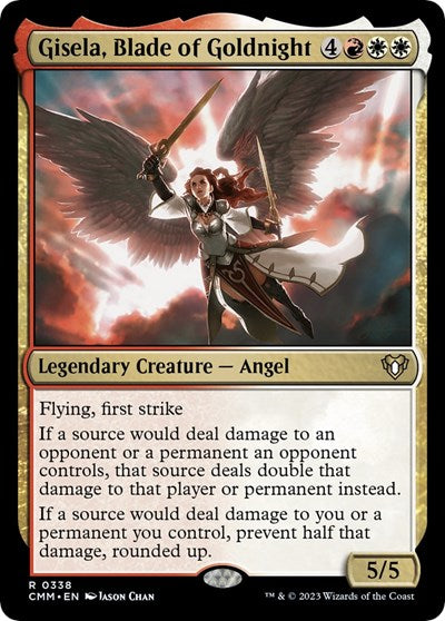 Gisela, Blade of Goldnight (Commander Masters) Near Mint