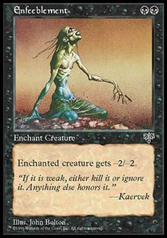 Enfeeblement (Mirage) Near Mint