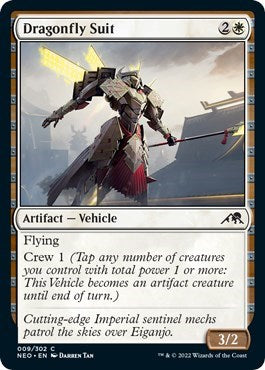Dragonfly Suit (Kamigawa: Neon Dynasty) Near Mint