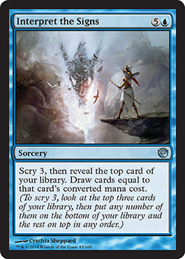 Interpret the Signs (Journey into Nyx) Near Mint Foil