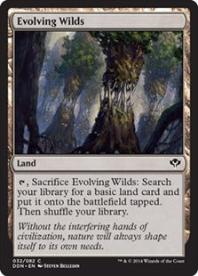 Evolving Wilds (Duel Decks: Speed vs Cunning) Near Mint