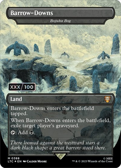 Barrow-Downs - Bojuka Bog (Serial Numbered) (Commander: The Lord of the Rings: Tales of Middle-earth) Near Mint