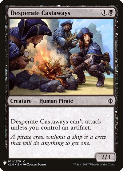 Desperate Castaways (Mystery Booster) Near Mint