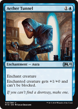 Aether Tunnel (Magic 2019 Core Set) Near Mint