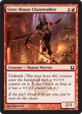 Gore-House Chainwalker (Return to Ravnica) Near Mint Foil