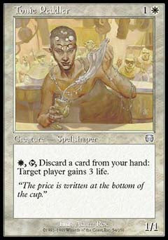 Tonic Peddler (Mercadian Masques) Near Mint Foil