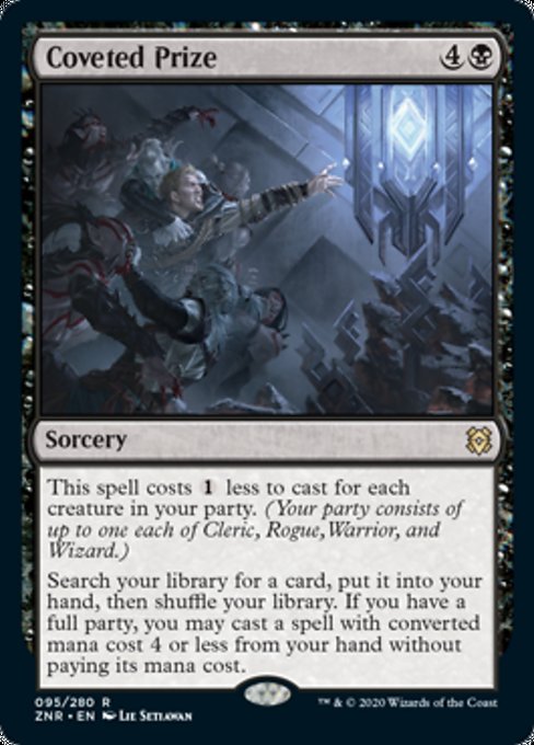 Coveted Prize (Zendikar Rising) Near Mint