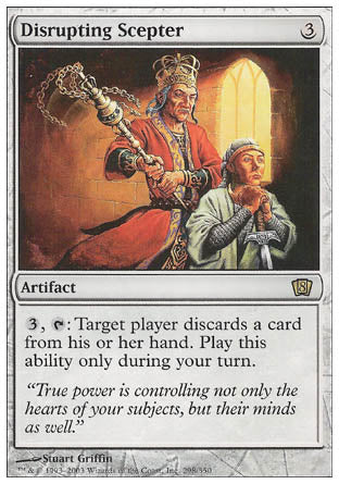 Disrupting Scepter (8th Edition) Near Mint Foil