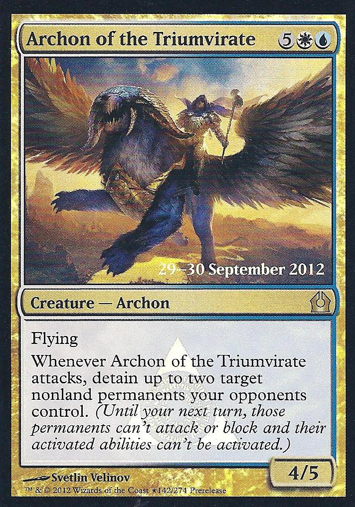 Archon of the Triumvirate (Promotional Cards) Near Mint Foil